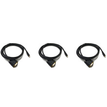 3X USB C to VGA Cable 5.9 Feet/1.8M, USB Type C to VGA Cable, Suitable for USB 3.1 Devices-Suitable for , Etc.