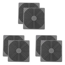 6 Pcs Dustproof Blower Guard ABS Computer Ventilator Grill 120mm Fan Filter Fan Mesh Cover Tool-Free Fan Strainer