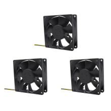 3X 24V 80Mm 8Cm KylfläKt 80X80X25 mm 8025 PC Datorfodral FläKt DIY Router GPU CPU KylfläKt