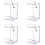 4X Universal Game Controller Holder Wall Mounted Headset Stand Hanger Space Saving Gamepad Holder for PS4 1