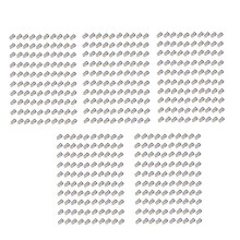 500Pcs RJ45 Connector 6U Gold Plated Pass Through Ethernet Cables Module Plug Network RJ-45 Crystal Heads Cat5 Cat5E