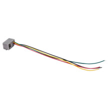 50 Pcs 616E 4P4C RJ9 Female Telephone Connector Adapter W 4 Wires 8cm