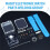 DIY Clock Kit Soldering Practice Kit with 4 Digit LED Display Micro Controller for Electronic Beginners School Student 4
