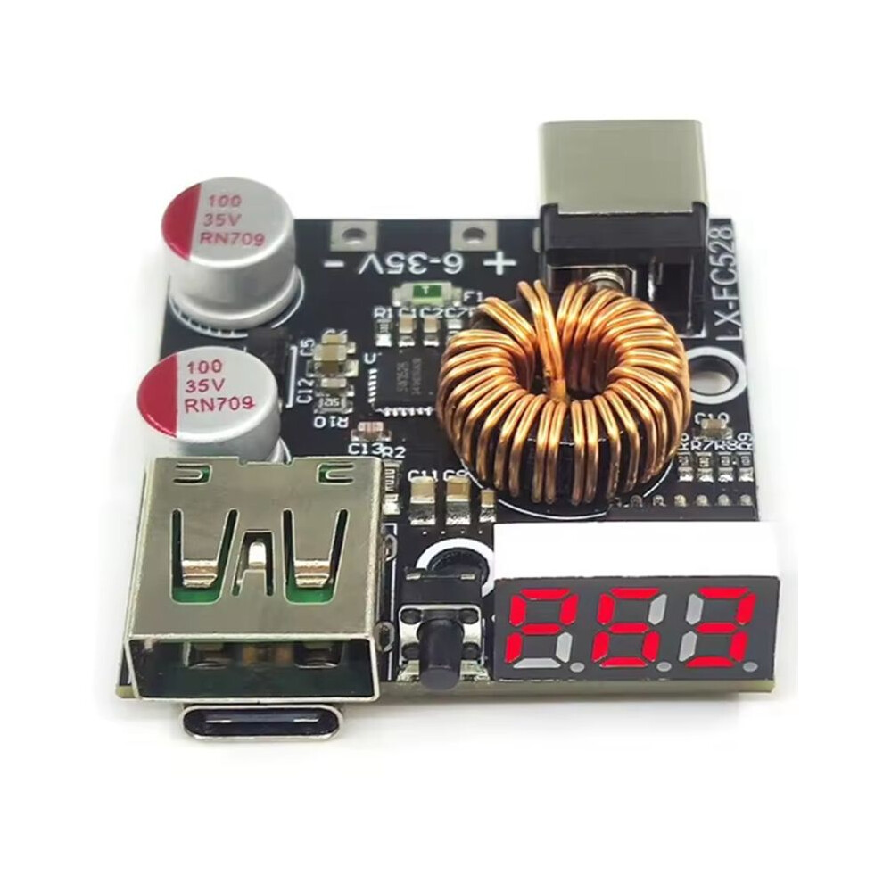 65W Full Protocol Mobile Phone Fast Charging Module Pd Fast Charging Board Qc4.0 3.0 4712184137507
