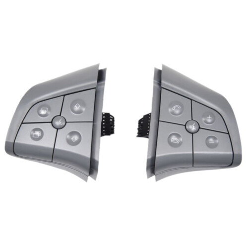 Car Steering Wheel Button  Assembly Multifunction  for   ML B R Class W164 W245 W251 Gray