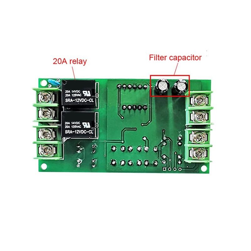 12V Motor Driver Board with Forward/Reverse Control, Low-Level Trigger ...