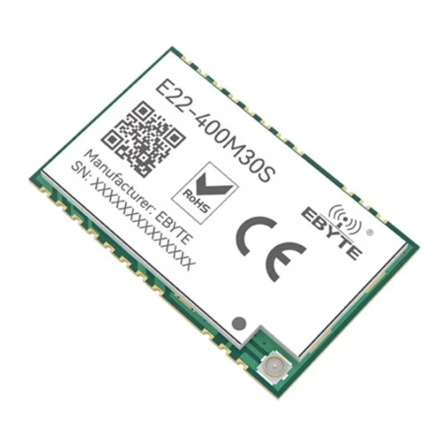 EBYTE 10PCS SX1268 433MHz RF Module Development Board 12km Range, 32M High-Precision TCXO EBYTE E22-400M30S, IPEX, SPI Interface 1