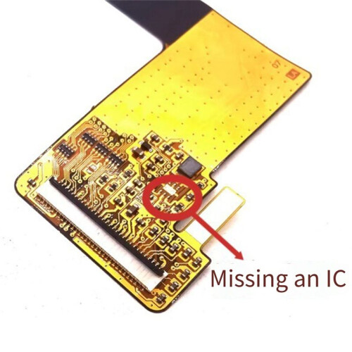 LCD Hinge Rotate Flexible Cable FPC Replacement Part for  Z5 Mirrorless Camera Without IC