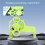 Steering Wheel Controller Gamepad Racing Steering Wheel for PS5 Racing Games, Simulation Games Green 7