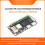 For Luckfox Lyra Zero W RK3506B Linux Development Board Support 2.4GHz Wi-Fi6/ 5.2 for Raspberry Pi Zero Size 2