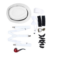 Retro 1920s Costume Set Accessories