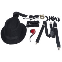 8pc Retro Grandpa Accessory Kit