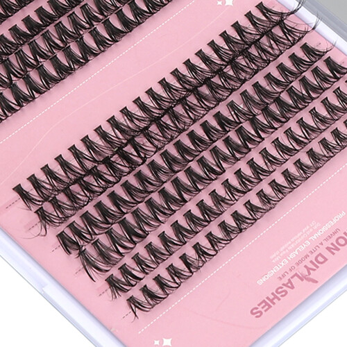 240pcs D Curl False Eyelash Clusters 10-16mm DIY Extensions Set 1