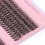 240pcs D Curl False Eyelash Clusters, 10-16mm, DIY Extension Set 11