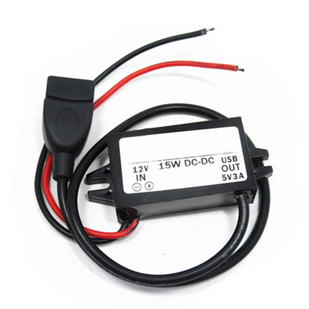 12V-5V Usb Buck Converter 3A 96% Efficient No Ear 6941393460078