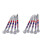 10Pcs Clear Plastic Golf Tees | Long Unbreakable Bulk with Holder 13