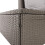 Charles Bentley Charles Bentley Rattan & Polywood Corner Lounge Set 4