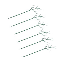 Removable Green Plant Support Stakes Kit 100cm for Potted Plants & Flowers