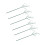 Removable Green Plant Support Stakes Kit for Potted Trees 100cm 1