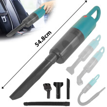 Portable Handheld Car Vacuum Cleaner, Powerful Motor, USB Rechargeable
