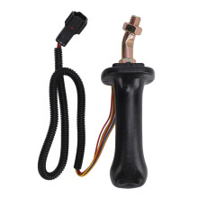 Ammattitason kaivinkoneen joystick-kahva, parannettu ergonomia mukavaan käyttöön, iskunkestävä, 3-painikkeinen ohjausvipu