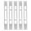 Reinforced Strike Plate Protect Weak Points Door Lock Security Plate Thick Workmanship 5Set 1
