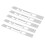 Reinforced Strike Plate Protect Weak Points Door Lock Security Plate Thick Workmanship 5Set 2