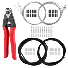 Bike Brake Cable Housing Shifter Cable Housing Universal Bike Cable Kit Bicycle Brake Cable Shift Cable Caps O-Rings
