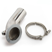 Stainless Steel Turbo Downpipe Elbow 90 Degree Adapter for Turbo HY35 HX HE351 Auto Parts
