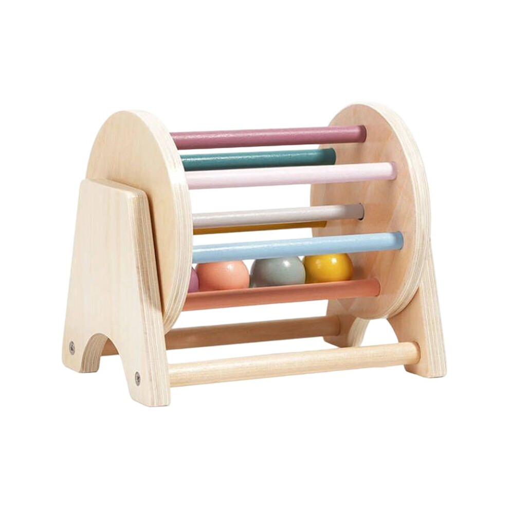 Tauoh Infant Wooden Toys Coin Busy Drum Baby Teaching Aid Gifts Color Shape Cognition Match Educational Sensory Toy