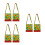 6Pcs Multi Clown Accessories Bags for Men Durable Fabric Circus Props 1