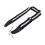 Universal Acoustic Electric Guitar Strap Double Sided 5cm Width Black & White 2