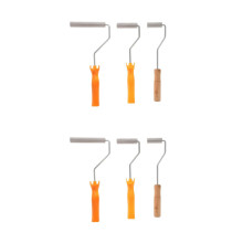 2Ensembles Rouleaux Aluminium Anti-Bulles Pour Sol Autonivelant Argent
