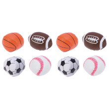 8Stk PVC Mini Bälle Spielset Bunt Zum Spielen Und Stressabbau Für Kids
