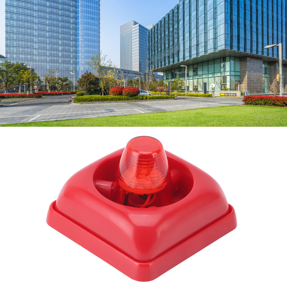 Led Audible Visual Alarm | Dc 12V/24V | 115Db Flashing Light 8231386276617