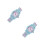2Stk Kinderuhr Flamingo Himmelblau 10