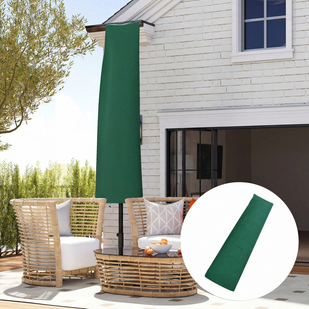 Outsunny Garden Parasol Cover, Outdoor Cantilever Banana Umbrella Protector
