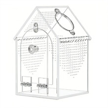 Jumping Spider Enclosure,Warp-Proof Seamless Acrylic Tarantula Terrarium,Front Opening Bug with Feeding Port