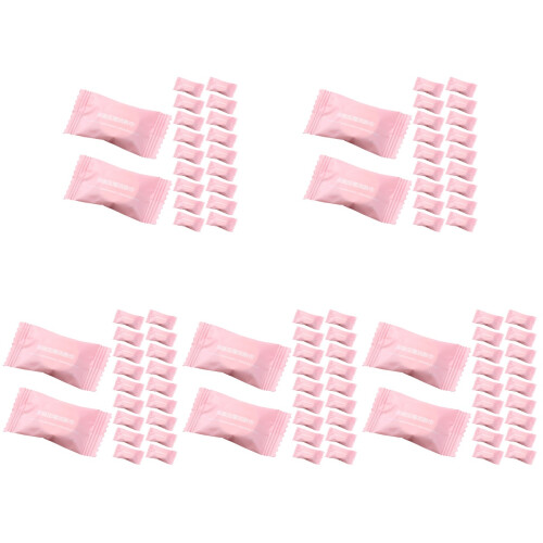 100Pièces Serviettes Compressées Jetables Rose Pour Camping