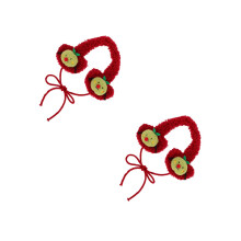 2Pièces Cache-Oreilles Hiver Femme En Douce Confortable