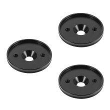 6Pièces Porte-Ordinateur Alu Noir Compatible