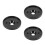 6Pièces Porte-Ordinateur Alu Noir Compatible 1