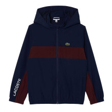 Lacoste Boys Embroidered Logo Hooded Jacket