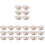 24Pièces Couvre-Bocaux Tissu Stable Pour Usage 1