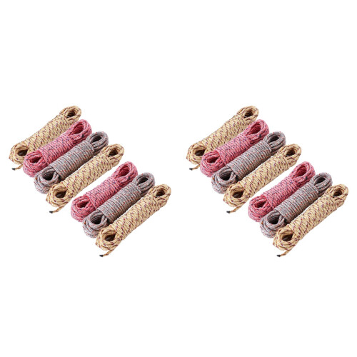 14Pièces À Linge Nylon Couleurs Variées Usage Extérieur