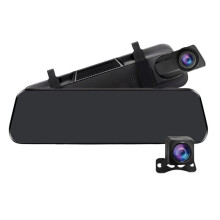 10-Zoll-Auto-WLAN-Dashcam mit 4K-HD-Rückspiegelkamera, Dashcam-Fahrtrekorder und Live-Stream der Rückansicht