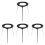 4Pcs Stable Iron Burner Tripod Stand for Laboratory Use 1