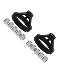 2Ensembles Outils Positionnement Trou Aluminium Bois Usage