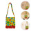 6Pcs Multi Clown Accessories Bags for Men Durable Fabric Circus Props 8