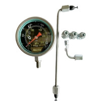 250Mpa Common Rail Pump Plunger Pressure Test Gauge 2500bar Pressure Meter Tool Set